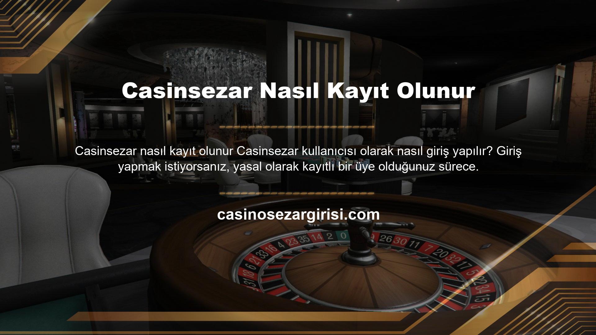 Bu nedenle ülkemizdeki en önemli sitelerden birinden bahis ve casino hizmeti alabileceksiniz