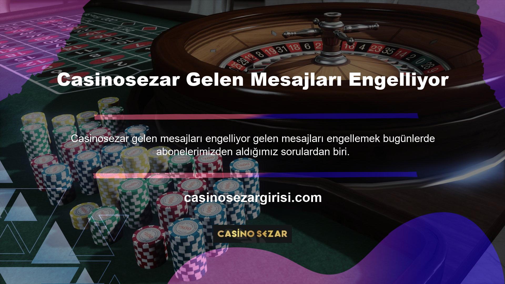 Casinosezar, yasa dışı casino siteleriyle yapılan lisans ve sertifika anlaşmalarının en büyük ve en karlı alanlarından biridir