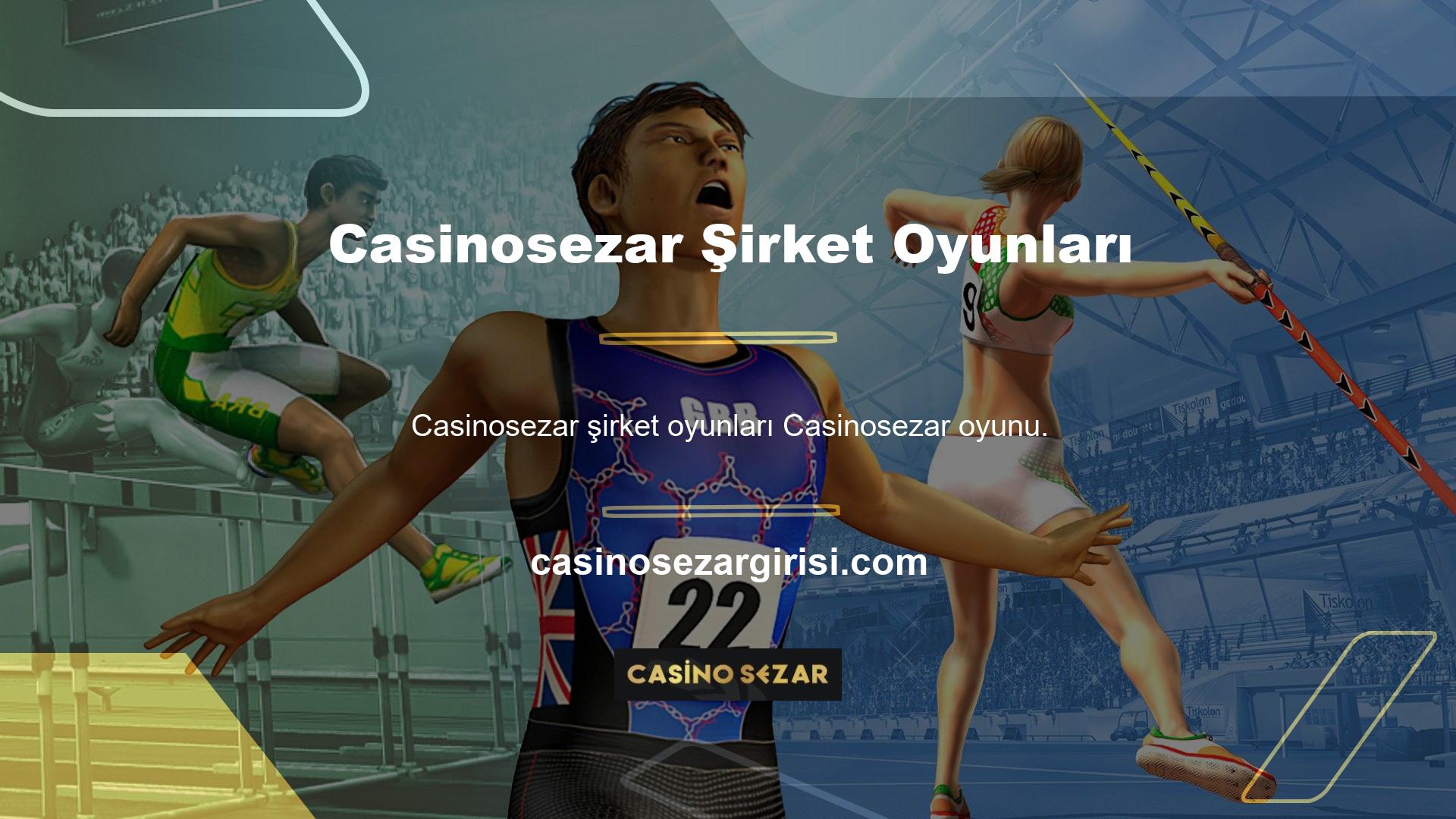 Şirketin oyuncular için Casinosezar oyunu ve adil bir oyun deneyimi sunmak için hizmet sunmak gibi ayrı bir görevi var